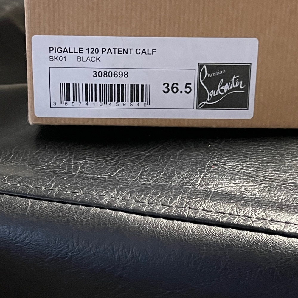Christian Louboutin Pigalle 120 Patent Leather Pumps